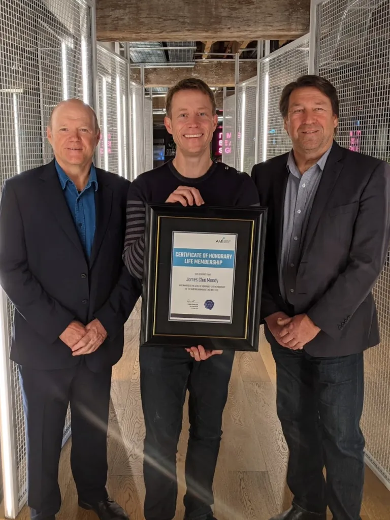 James Chin Moody awarded Honorary Life Membership
