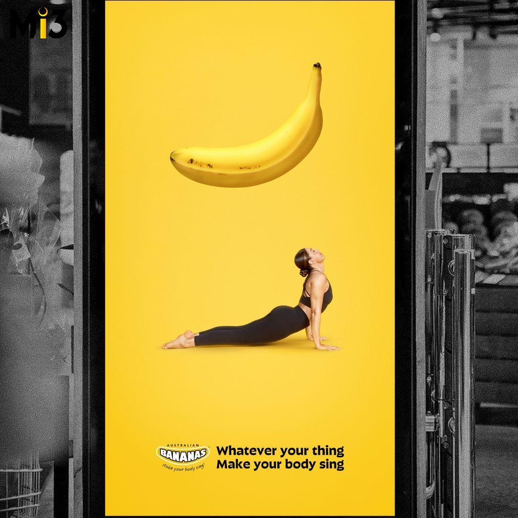 Australian Bananas launches campaign to energise active lifestyles via Thinkerbell
