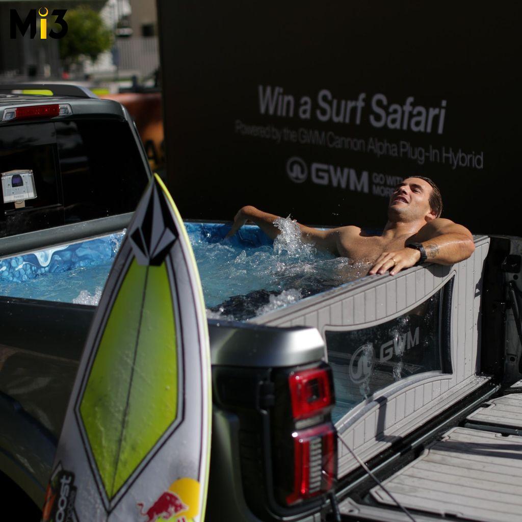 GWM creates spa bath ‘carpool’ to fit Cannon Alpha Plug-in Hybrid